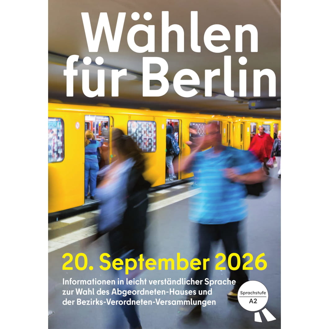 Wählen für Berlin – 20. September 2026 