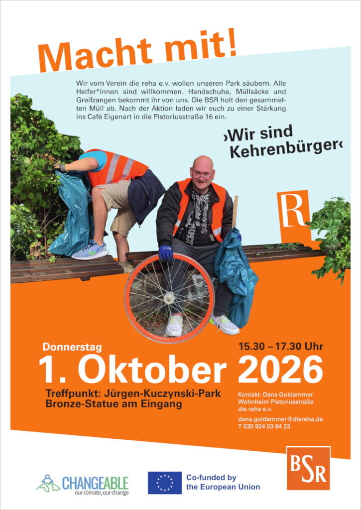 Plakat Macht mit Aktion Wir sind Kehrenbürger